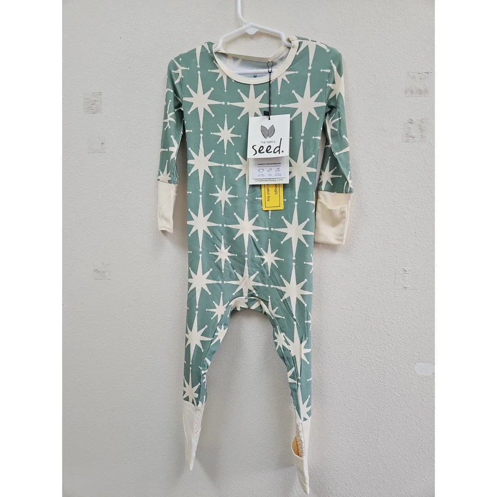 The Simple Seed Baby Toddlers Pajamas  Size 18 -24 Months New With Tags Soft